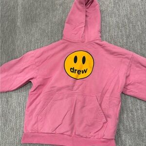 DREW BRIGHT PINK HOODIE